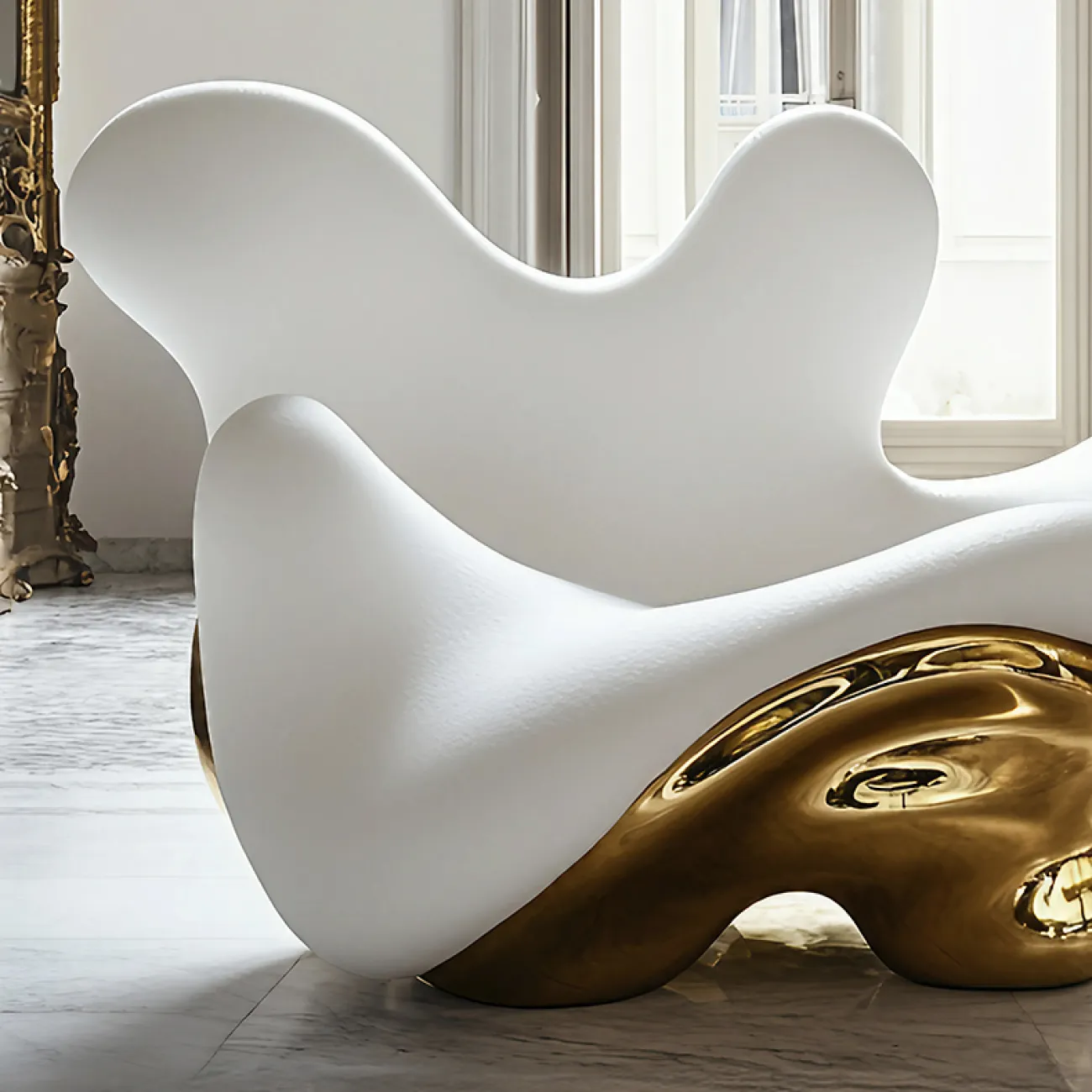 Роскошное кресло MIVICA из дерева KR38884-32