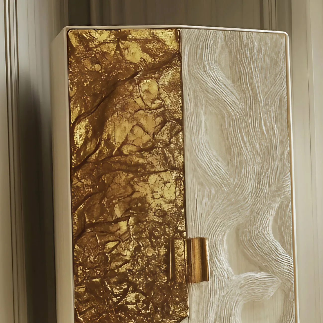 Роскошный винный шкаф MIVICA из дерева и сплава ASA VS38894-32