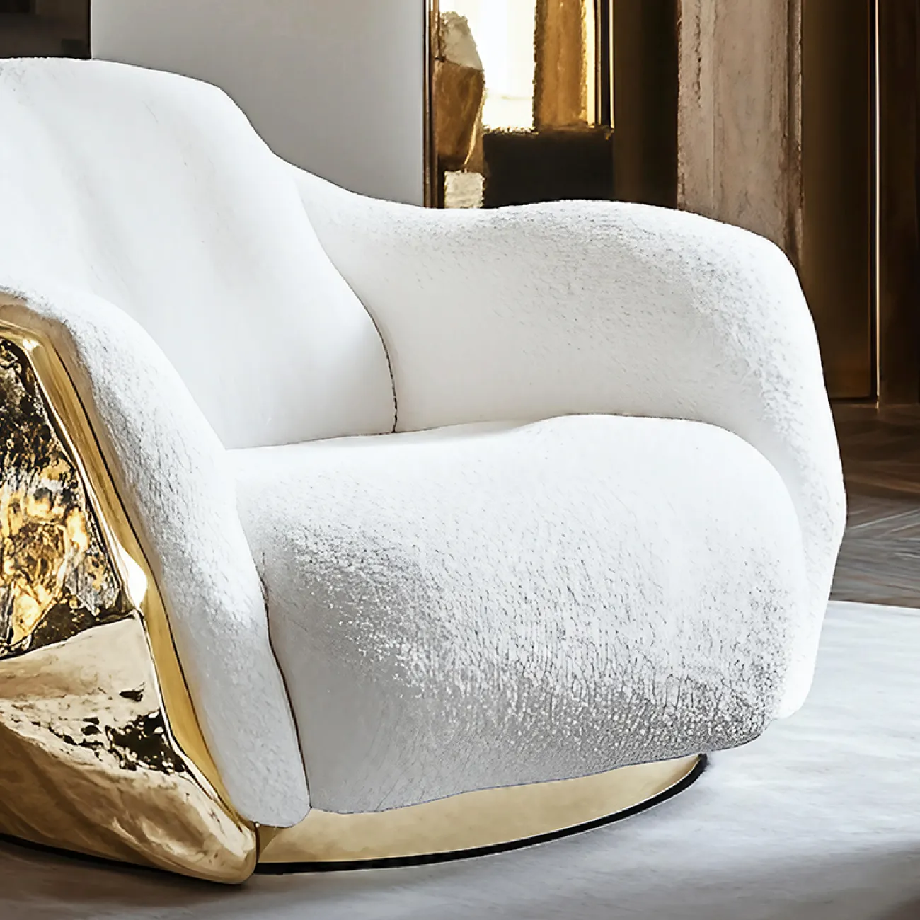 Роскошное кресло MIVICA из дерева KR38900-32