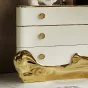 Роскошный дизайнерский комод MIVICA из дерева и сплава ASA KD38901-32