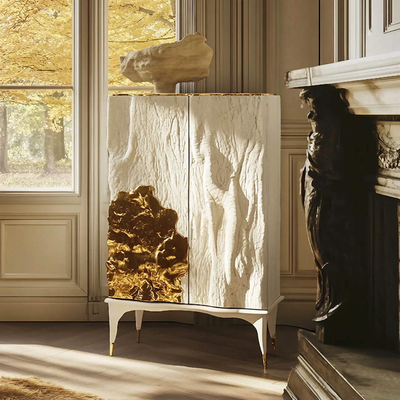 Элегантный сервант MIVICA из дерева и сплава ASA SV38904-32 Элегантный сервант MIVICA из дерева и сплава ASA SV38904-32