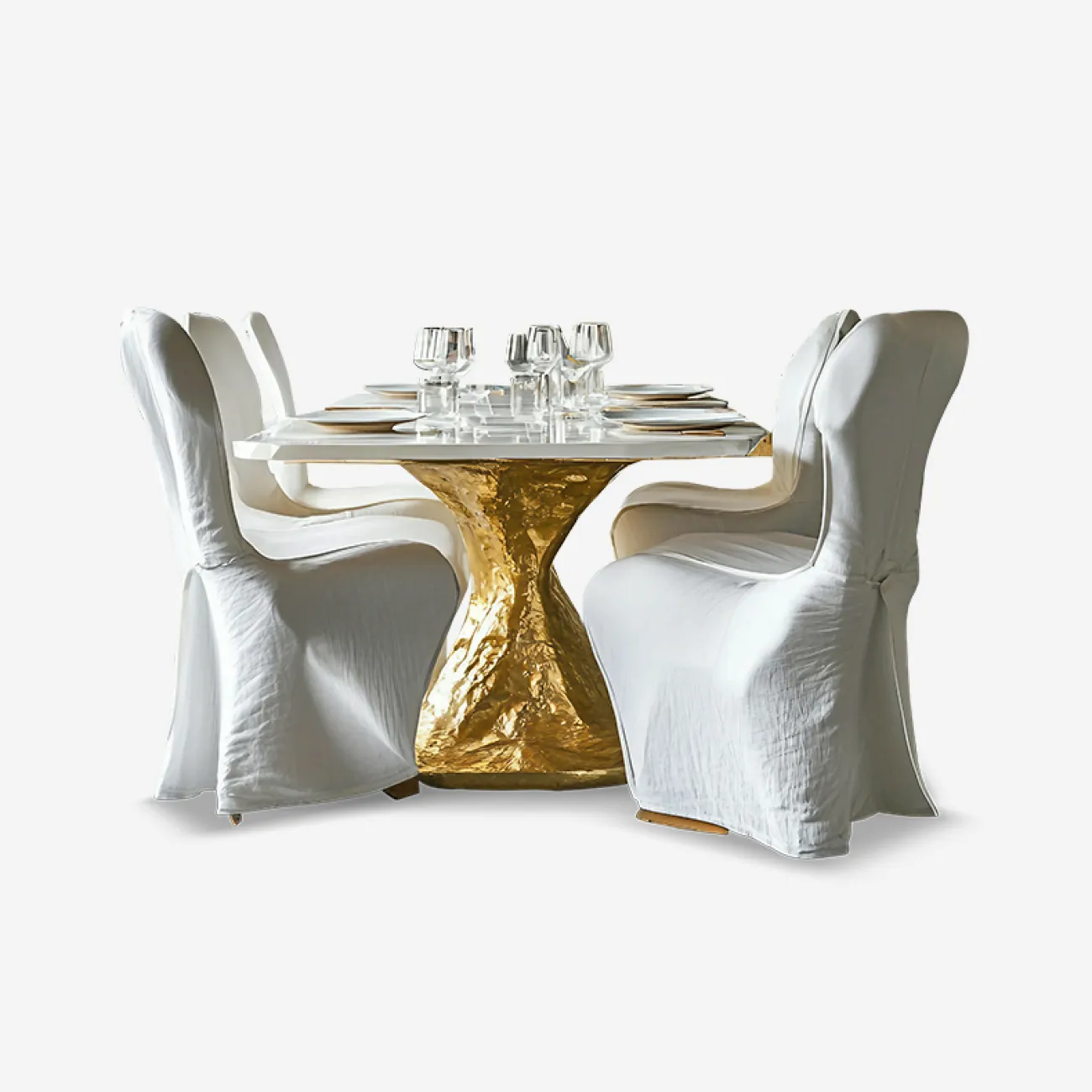 Элегантный обеденный стул MIVICA c тканевым чехлом ST38926-32