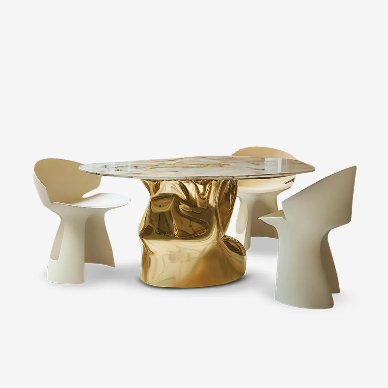 Элегантный обеденный стул MIVICA из сплава ASA ST38931-32