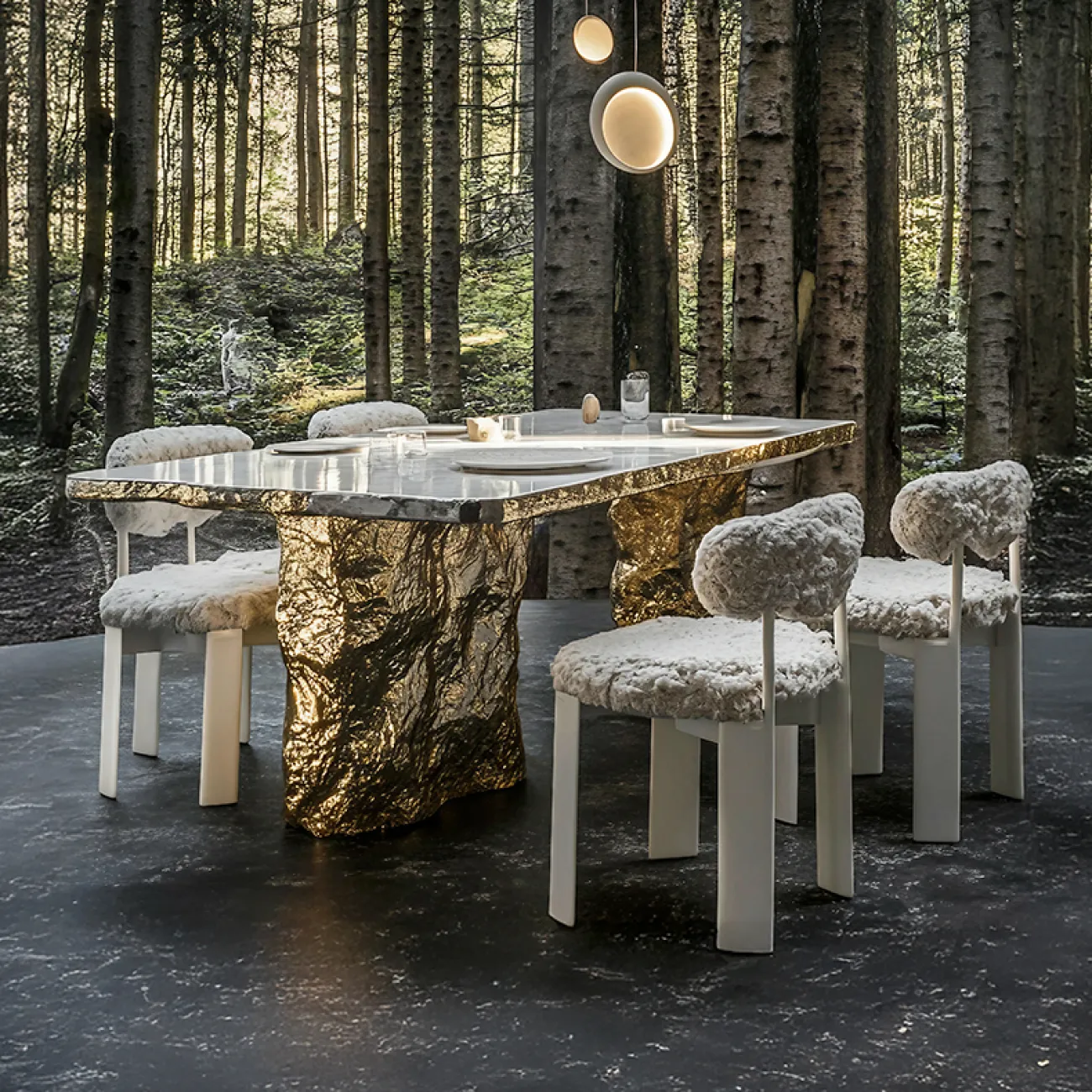 Удобный обеденный стул MIVICA из дерева ST38944-32