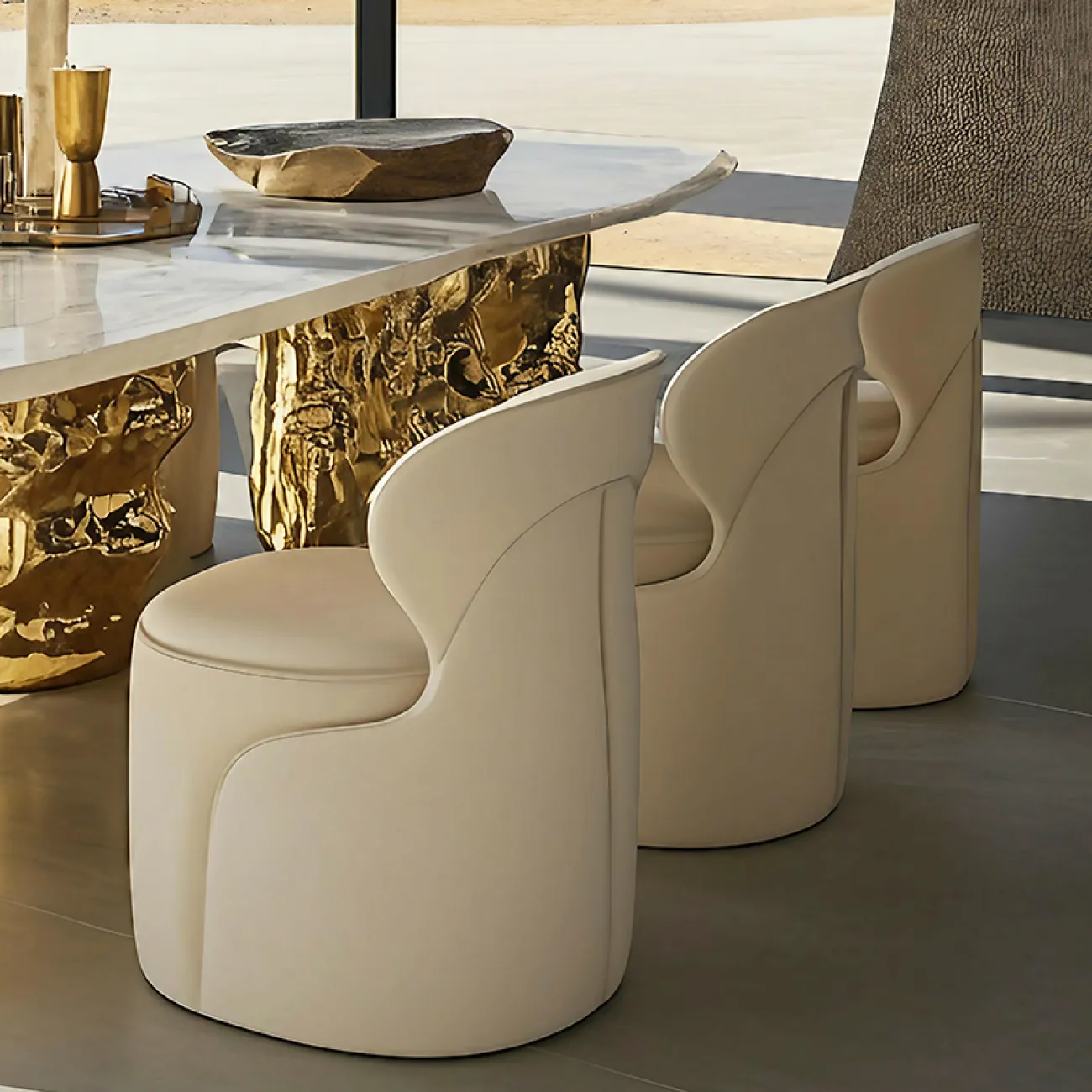 Удобный обеденный стул MIVICA из дерева ST38969-32