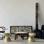 Современный комод Yanshe от LaLume из дерева и стали KD38970-32