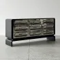 Современный комод Yanshe от LaLume из дерева и стали KD38970-32