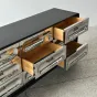 Современный комод Yanshe от LaLume из дерева и стали KD38970-32