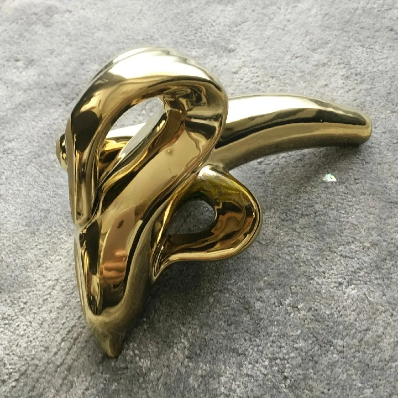 Дизайнерская ваза "Банан" от Yanshe из керамики VZ38978-32