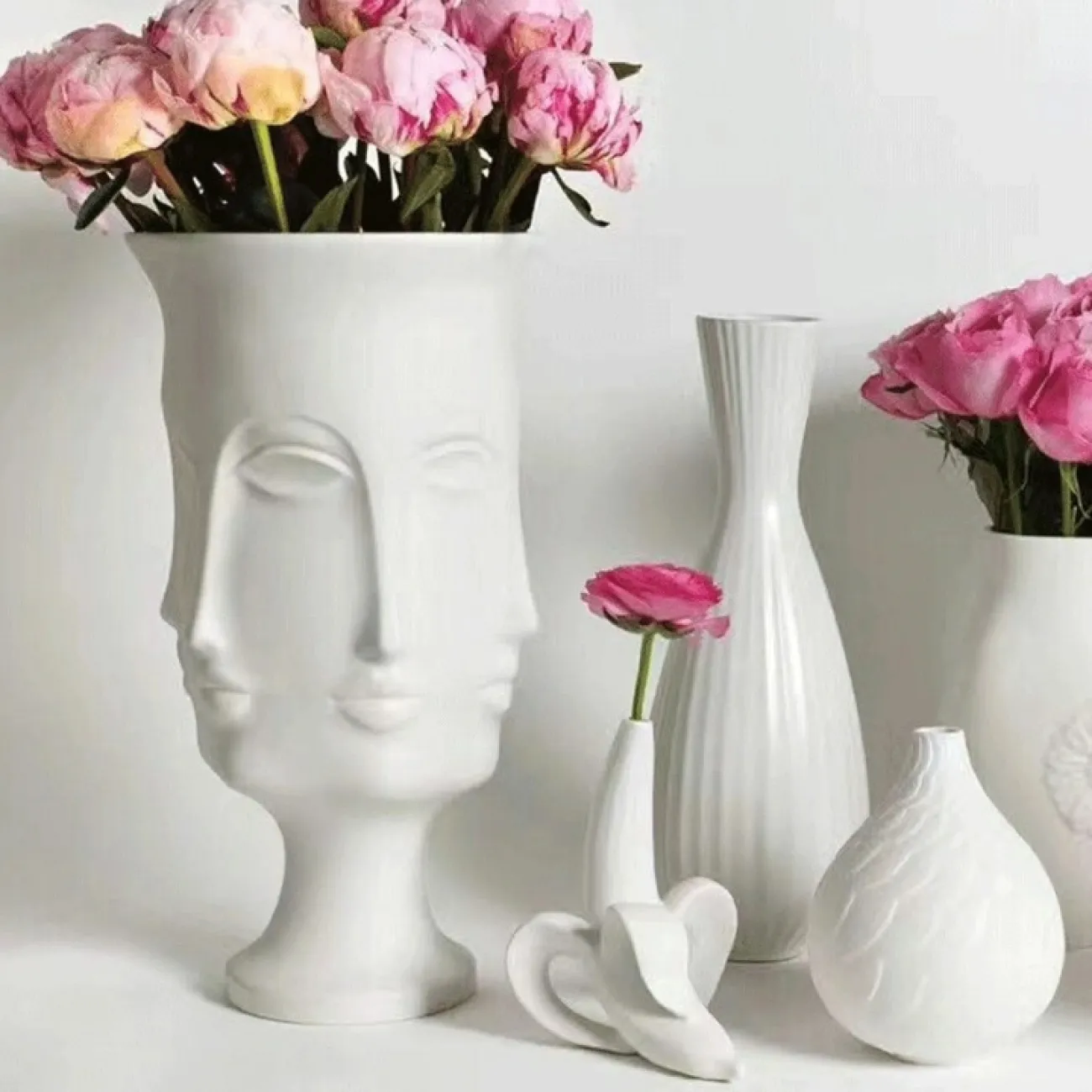 Дизайнерская ваза "Банан" от Yanshe из керамики VZ38978-32