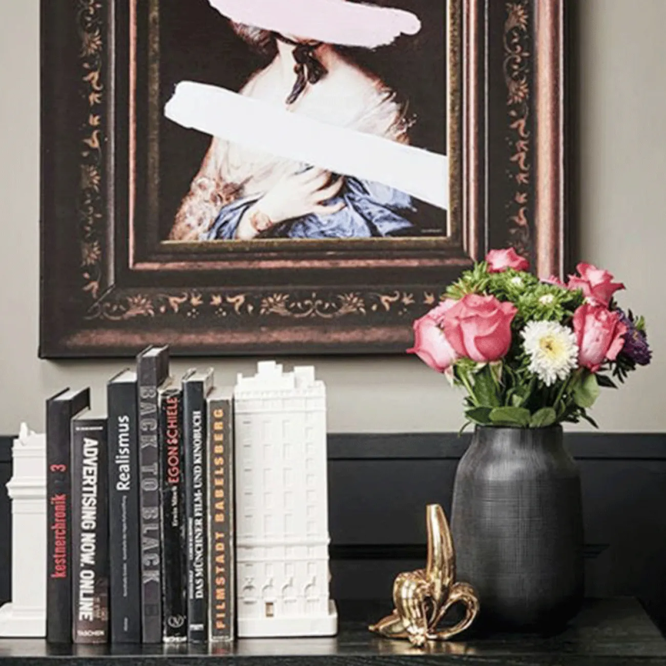 Дизайнерская ваза "Банан" от Yanshe из керамики VZ38978-32