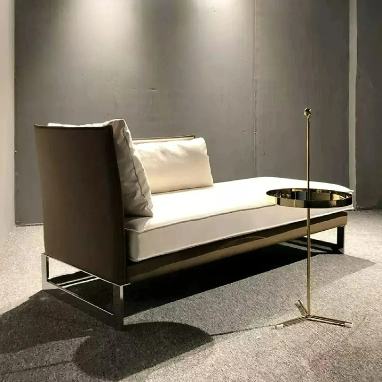 Удобный диван Yanshe из дерева и стали DV38979-32