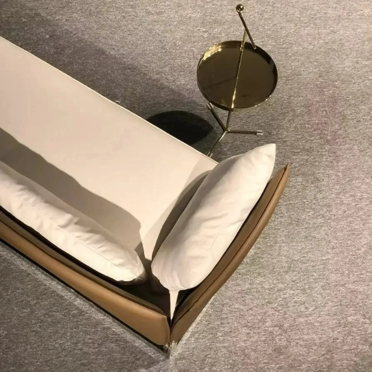 Удобный диван Yanshe из дерева и стали DV38979-32