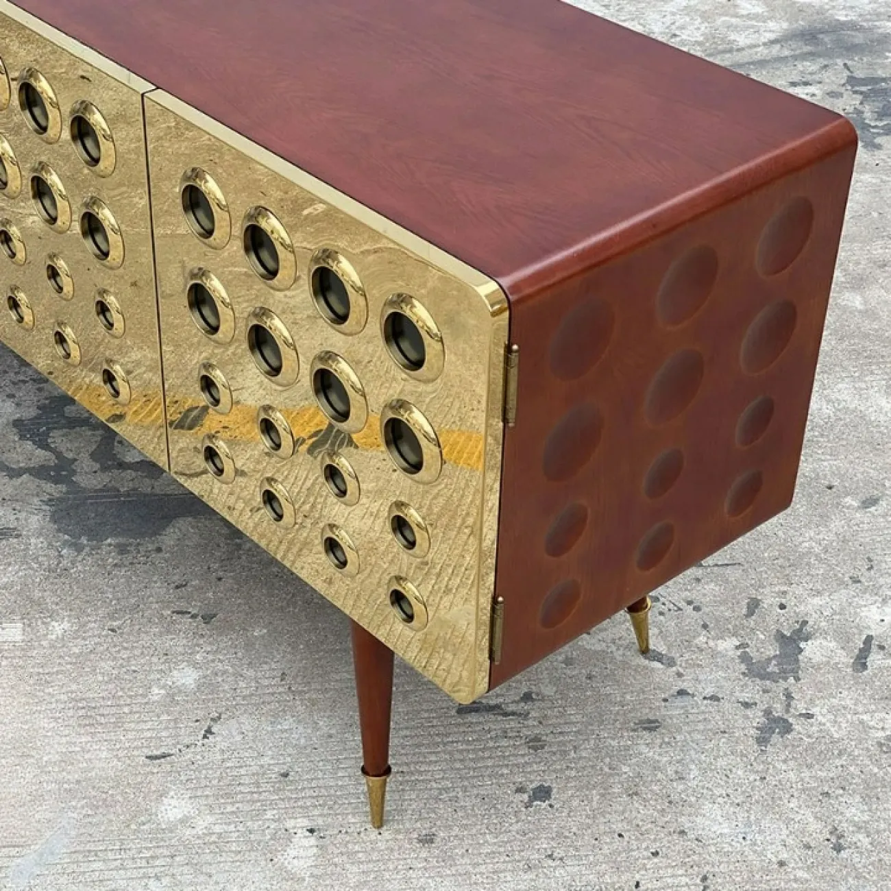 Оригинальный комод Yanshe из дерева и стали KD38980-32