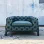 Стильное кресло Yanshe от LaLume из экокожи KR38981-32