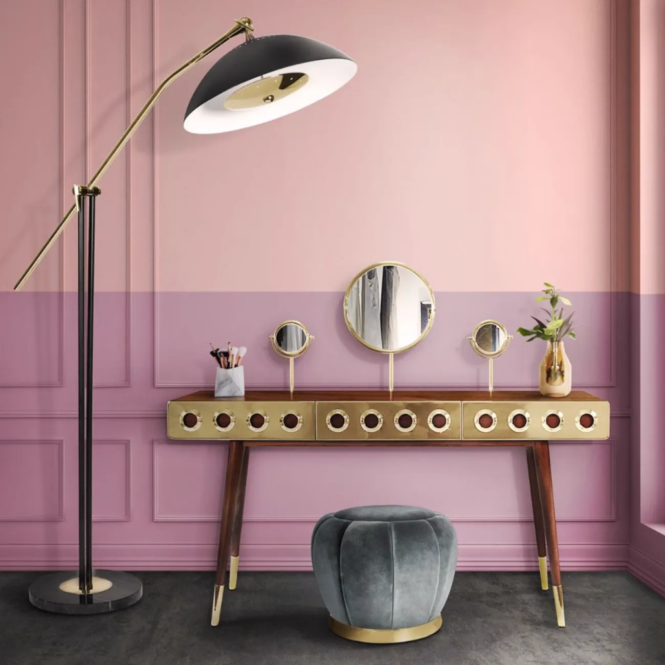 Дизайнерский Консольный Столик Yanshe от LaLume