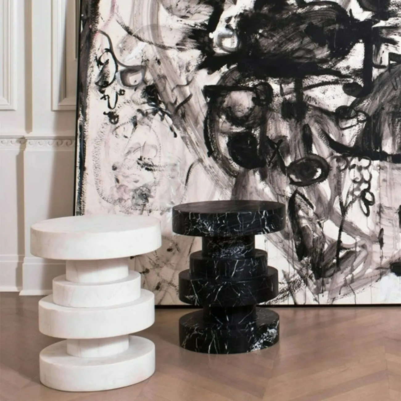 Оригинальный журнальный столик Yanshe с узором под мрамор JS38985-32 Оригинальный журнальный столик Yanshe с узором под мрамор JS38985-32