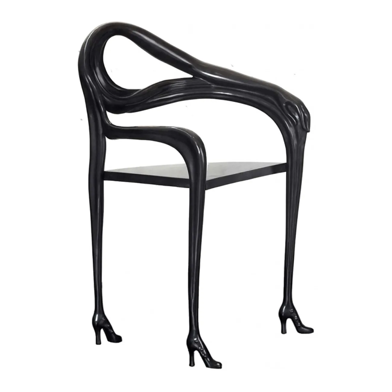 Дизайнерский стул "Туфельки" от Yanshe из латуни ST38988-32