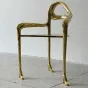 Дизайнерский стул "Туфельки" от Yanshe из латуни ST38988-32