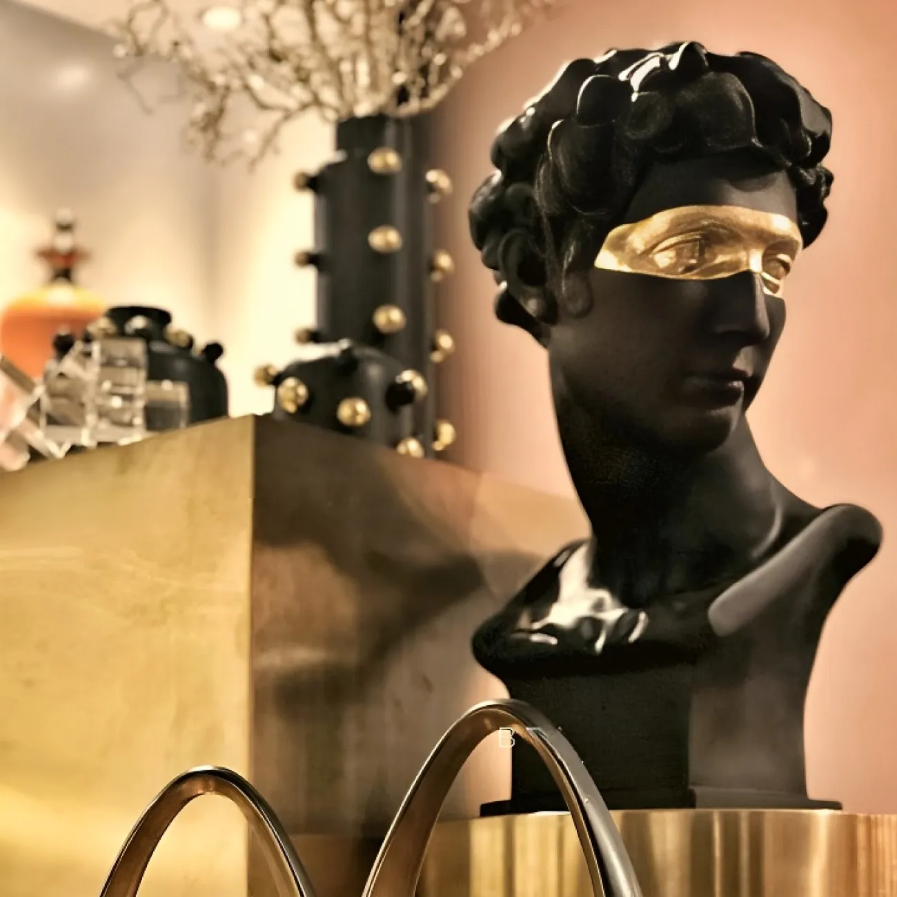 Роскошная скульптура "Давид" от Yanshe из гипса SK38992-32