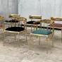 Роскошный обеденный стул  от Yanshe из латуни OS38996-32