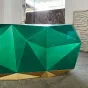 Дизайнерский комод "Геометрия" Yanshe из ясеня KD38999-32