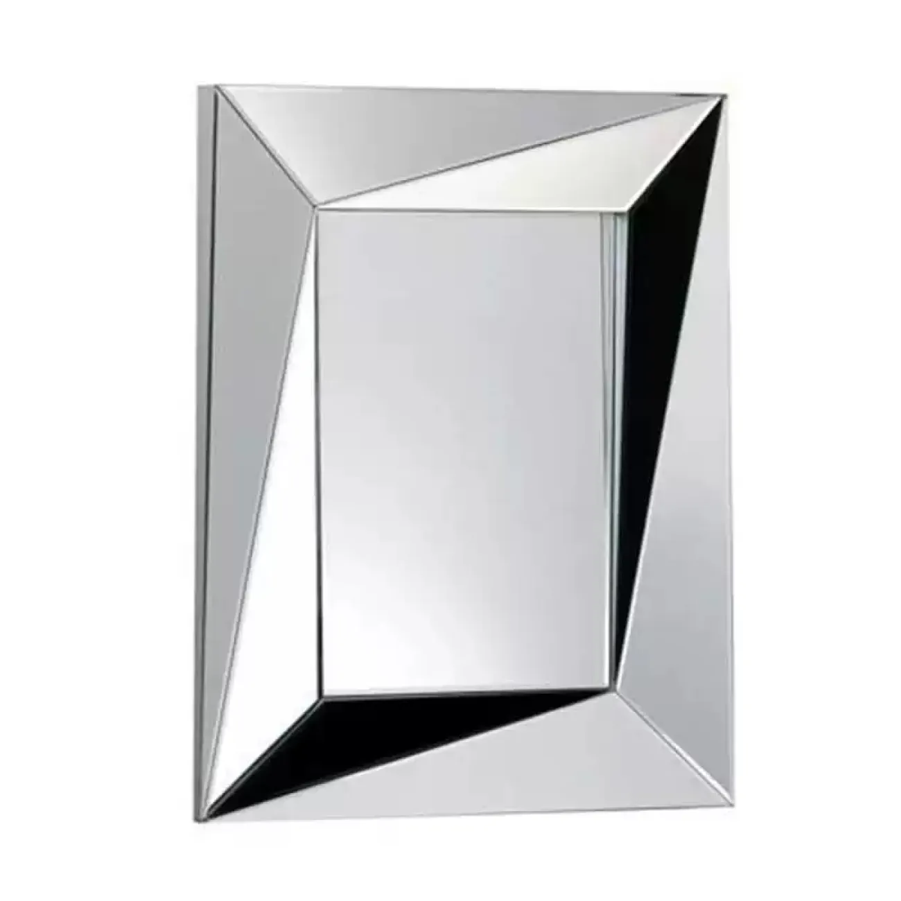 Роскошное зеркало Yanshe в геометричной раме ZK39003-32