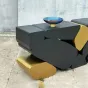 Оригинальный декоративный комод Yanshe из стали с покрытием KD39005-32