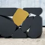 Оригинальный декоративный комод Yanshe из стали с покрытием KD39005-32