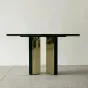 Роскошный пристенный столик от Yanshe со столешницей из мрамора PS39006-32