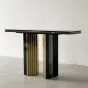 Роскошный пристенный столик от Yanshe со столешницей из мрамора PS39006-32
