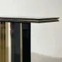 Роскошный пристенный столик от Yanshe со столешницей из мрамора PS39006-32