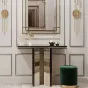 Роскошный пристенный столик от Yanshe со столешницей из мрамора PS39006-32