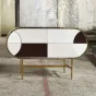 Элегантный комод Yanshe из дерева и стали KD39009-32