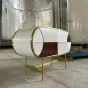 Элегантный комод Yanshe из дерева и стали KD39009-32