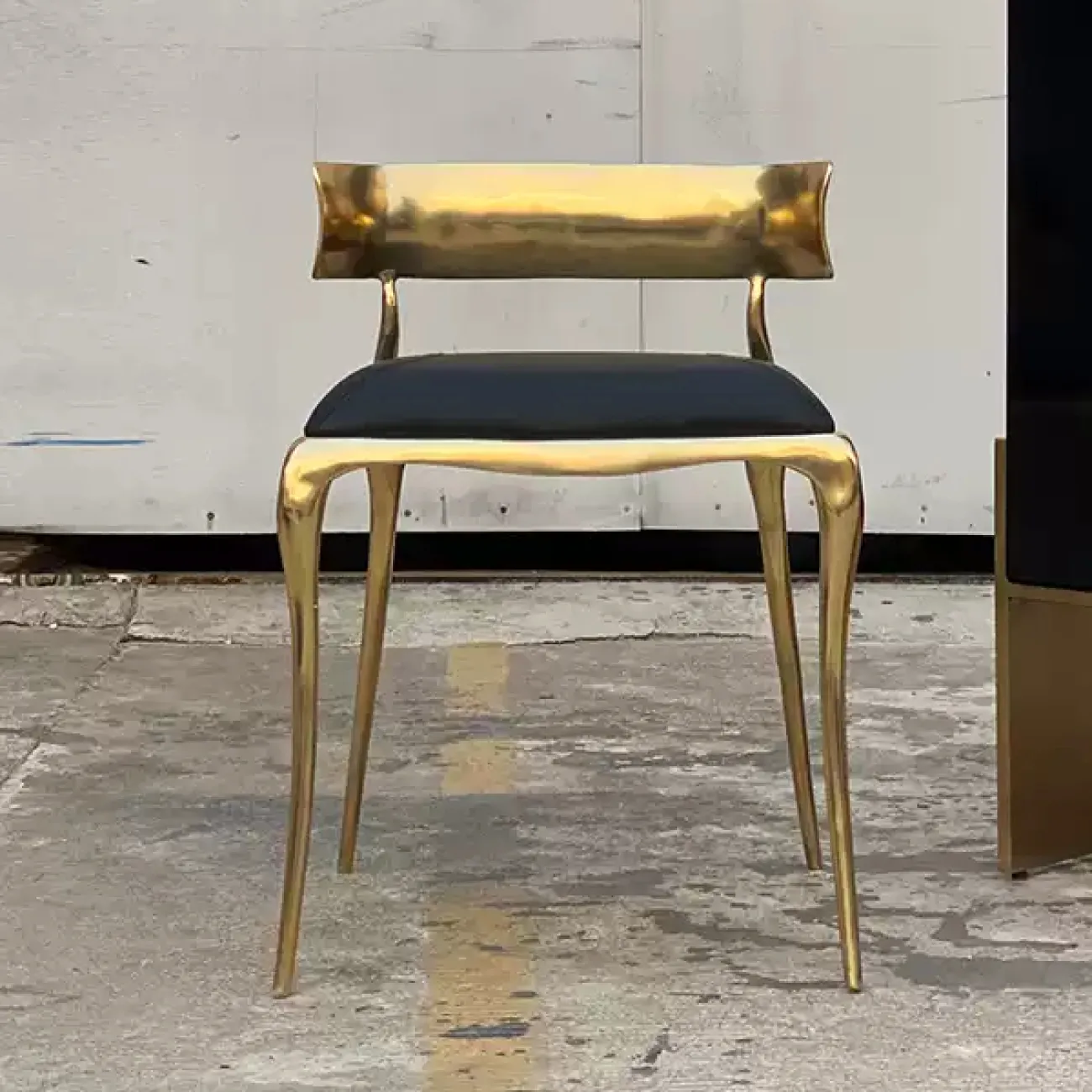 Роскошный стул Yanshe из латуни ST39012-32