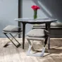 Лаконичный табурет Yanshe из стали TB39015-32