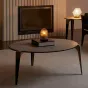 Оригинальный журнальный столик Yanshe с кожаной столешницей JS39017-32