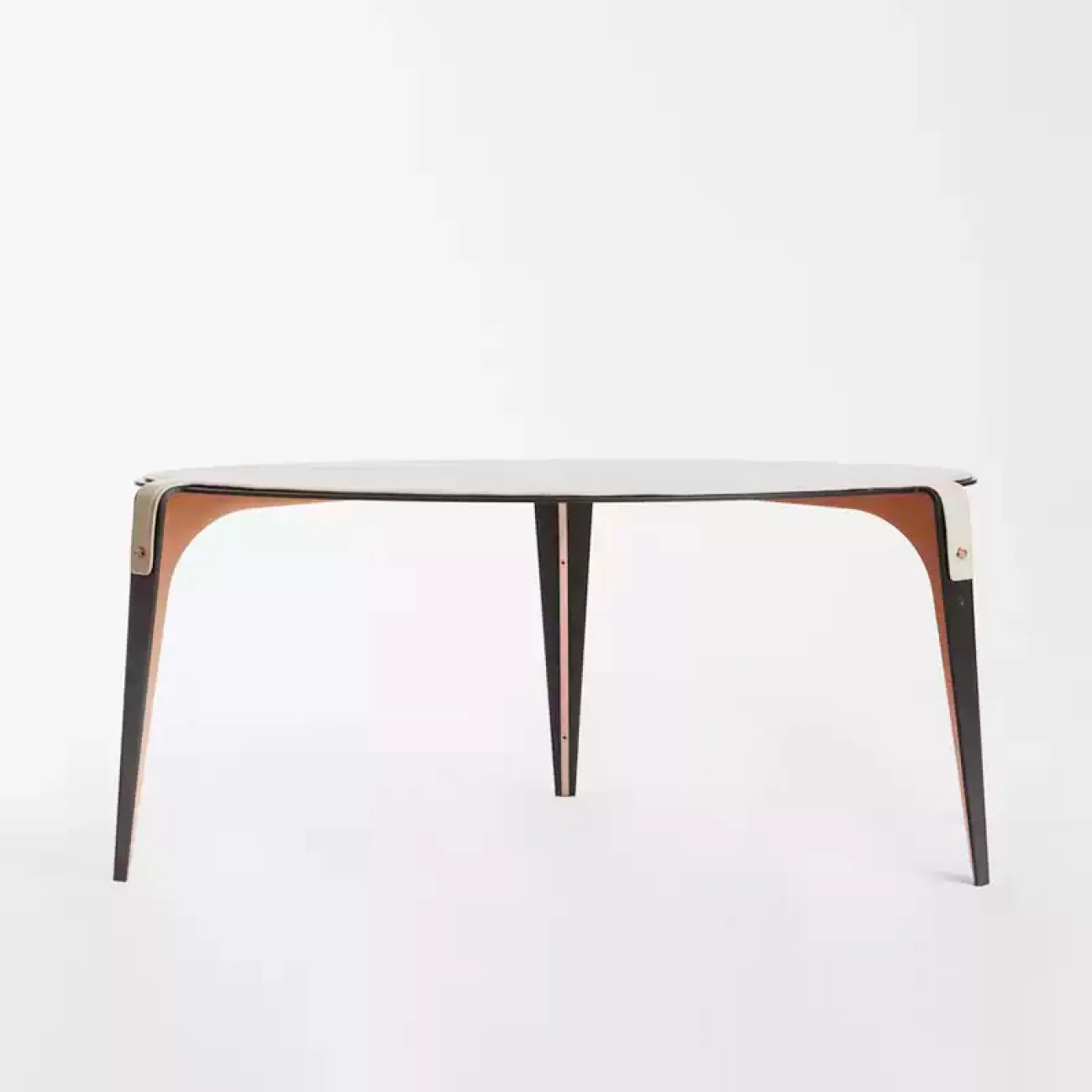 Оригинальный журнальный столик Yanshe с кожаной столешницей JS39017-32