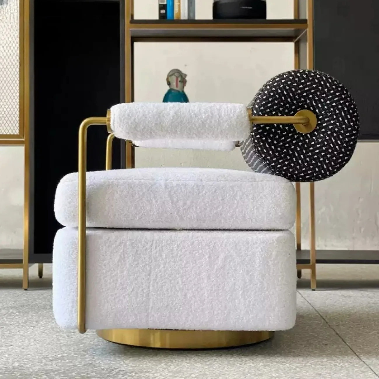 Стильное кресло Yanshe от LaLume из дерева KR39020-32