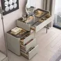 Роскошный туалетный столик Haotai со столешницей из закалённого стекла TS39025-32