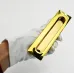 Врезная мебельная ручка LaLume Marise Gold L13