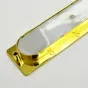  ✅ Врезная мебельная ручка LaLume Marise Gold L13: стильное сочетание современного дизайна и надежной функциональности. Уникальный акцент для вашего интерьера. Покажите свой современный вкус и организуйте время с легкостью. Закажите сейчас и создайте непо