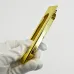 Врезная мебельная ручка LaLume Marise Gold L10