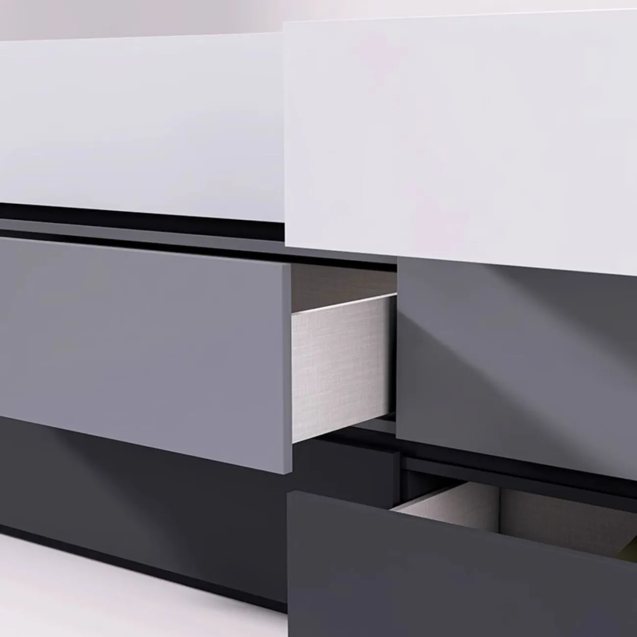 Элегантный комод Haotai из сосны KD39033-32