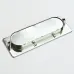 Врезная мебельная ручка LaLume Marise Steel L10