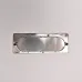 Врезная мебельная ручка LaLume Marise Steel L10