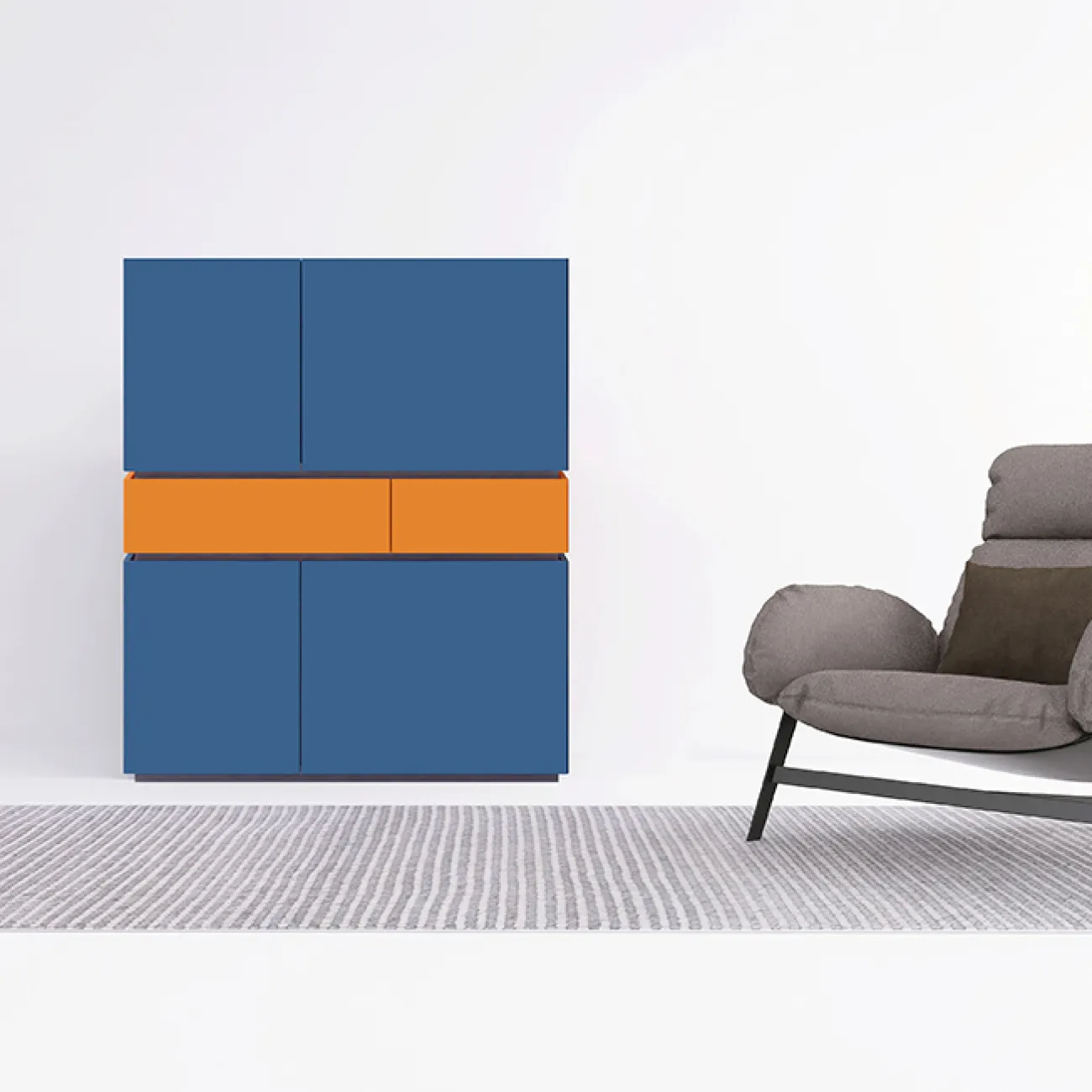 Удобный обувной шкаф Haotai от LaLume из дерева OS39037-32