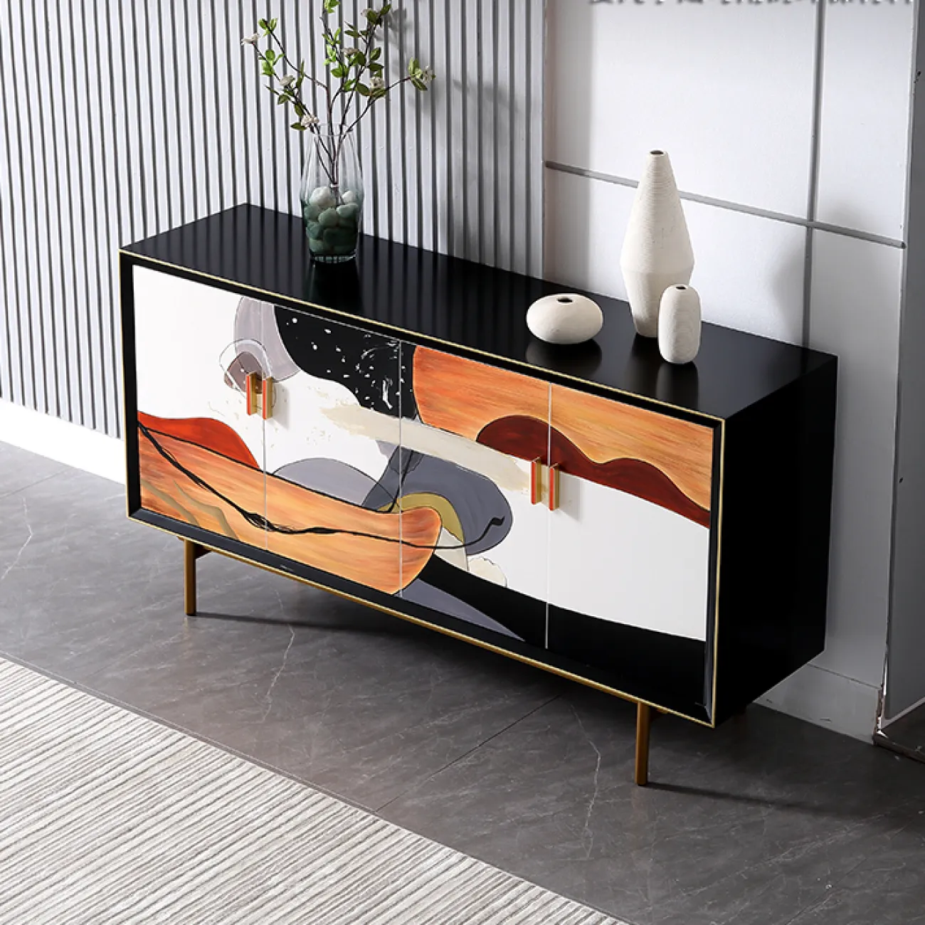 Художественный комод Wanse из дерева KD39040-32