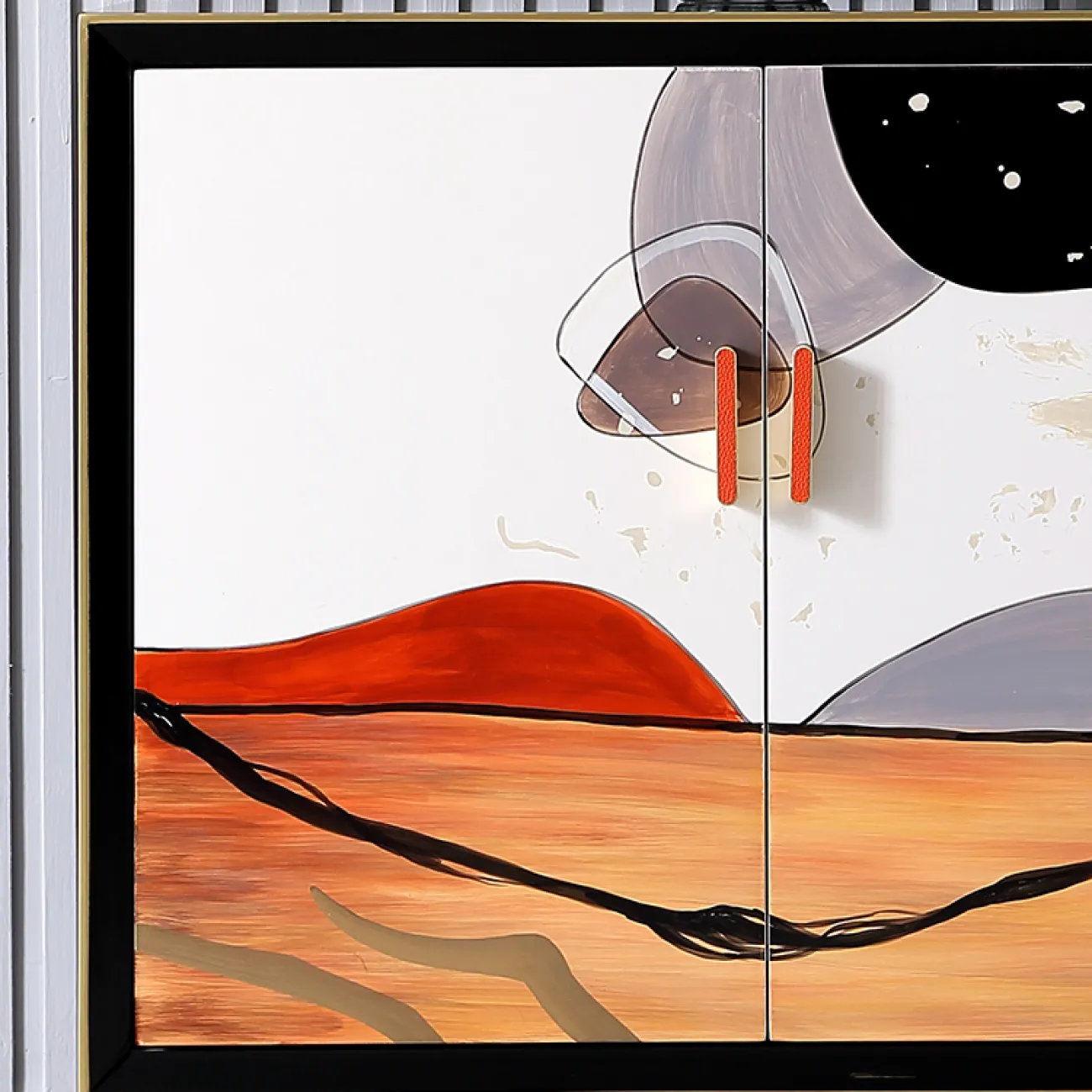 Художественный комод Wanse из дерева KD39040-32